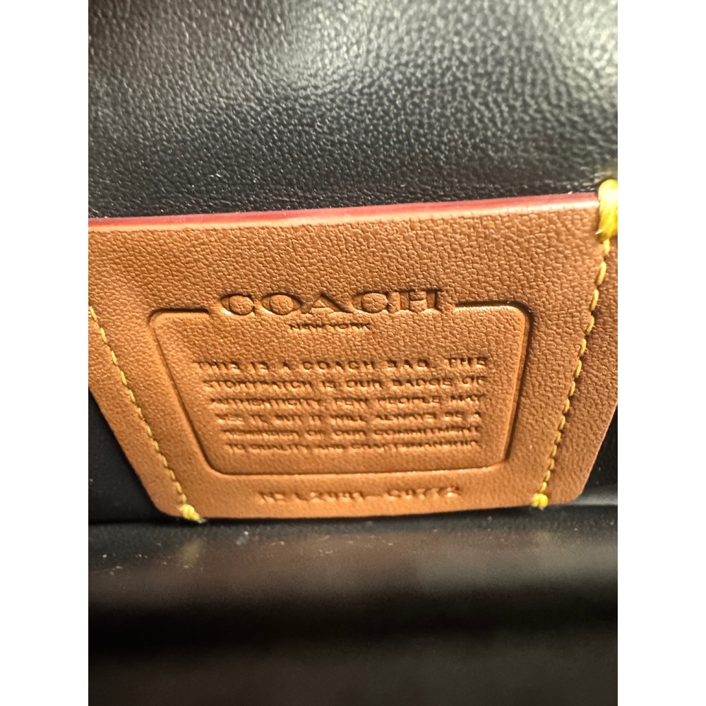 COACH Pillow Tabby 26 Shoulder Bag Black Authentic - Picture 6 of 8